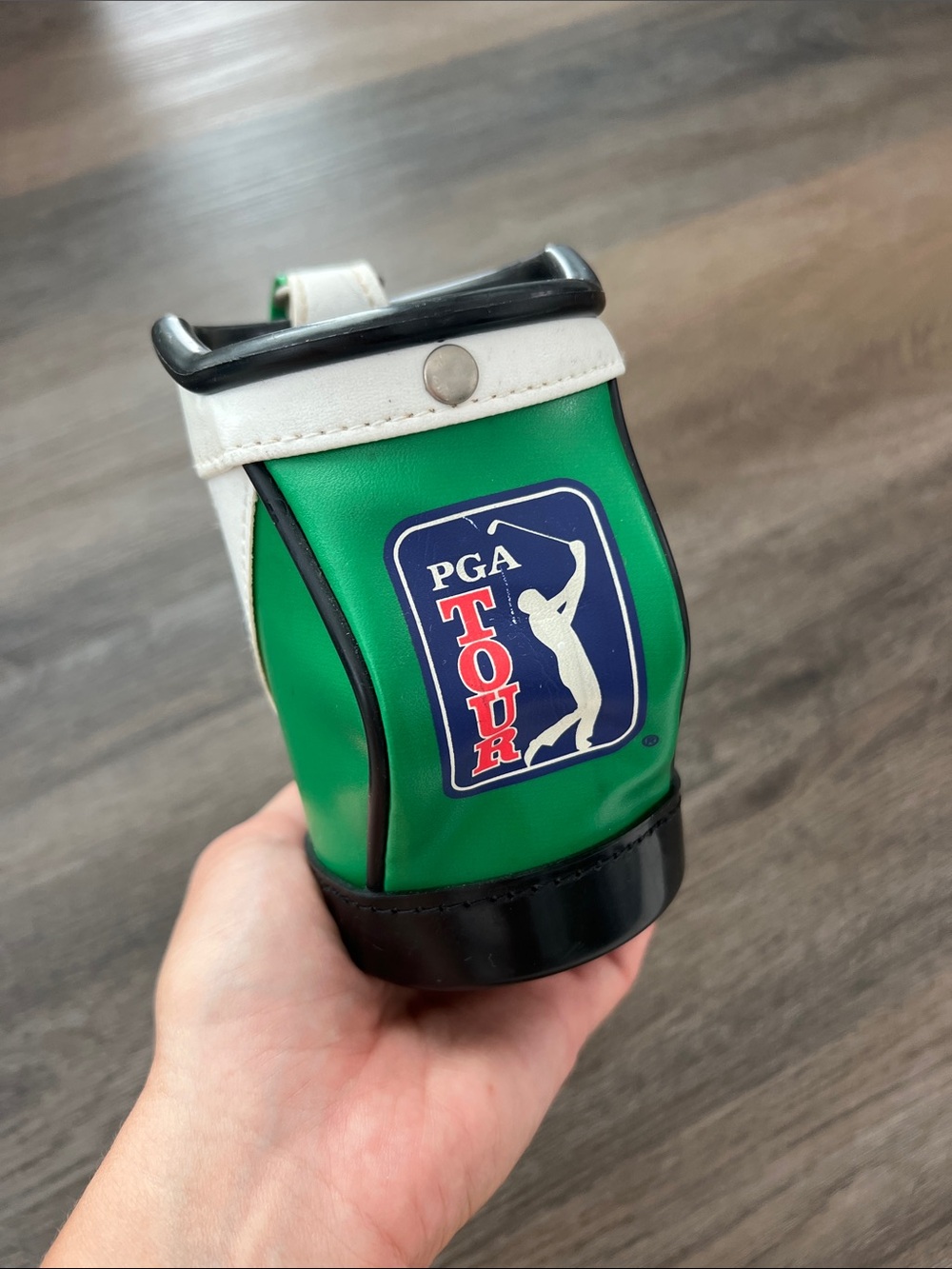 PGA Tour Green Mini Golf Bag Pen Holder